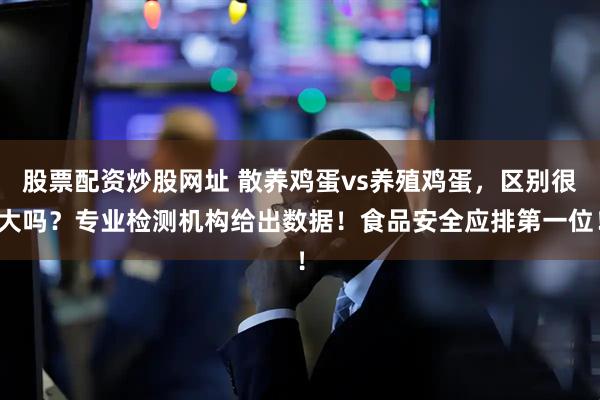 股票配资炒股网址 散养鸡蛋vs养殖鸡蛋，区别很大吗？专业检测机构给出数据！食品安全应排第一位！
